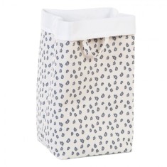 Cos depozitare panza Childhome 32x32x60 cm, Leopard foto