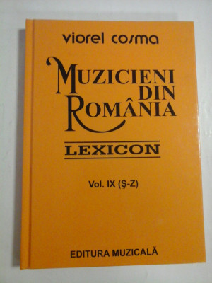 MUZICIENI DIN ROMANIA - VIOREL COSMA - vol. IX ( 9 ) foto