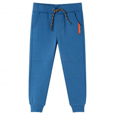 Pantaloni de trening pentru copii, albastru, 116 GartenMobel Dekor