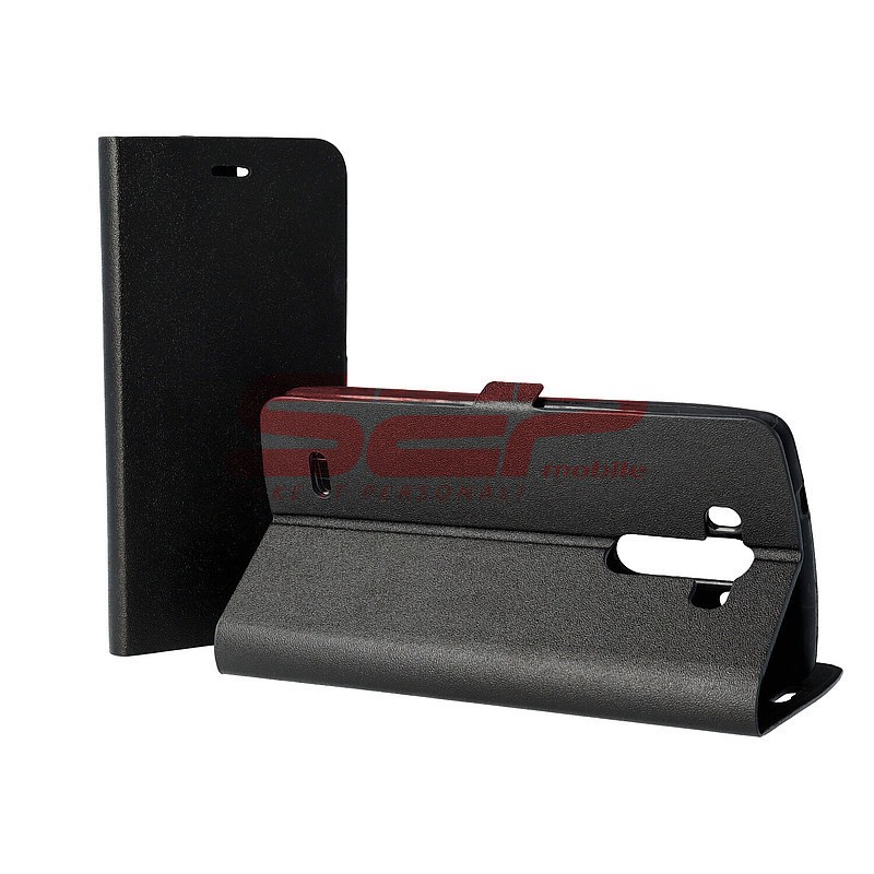 Toc FlipCover Stand Magnet LG K10 NEGRU | Okazii.ro