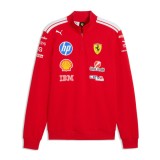 Ferrari hanorac de bărbați T7 Half Zip official Teamline Replica F1 Team 2026 - XXL