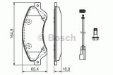 Set placute frana,frana disc FORD TRANSIT bus (2006 - 2014) BOSCH 0 986 494 236