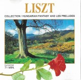 CD Franz Liszt - Hungarian Fantasy, Les Preludes - The Rose Collection