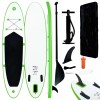 Gossi set de placa sup gonflabila, verde si alb