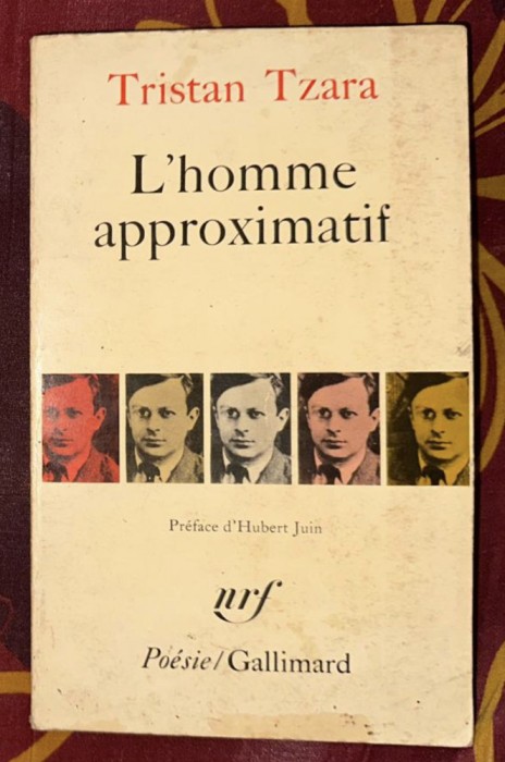 Homme Approximatif / Tristan Tzara