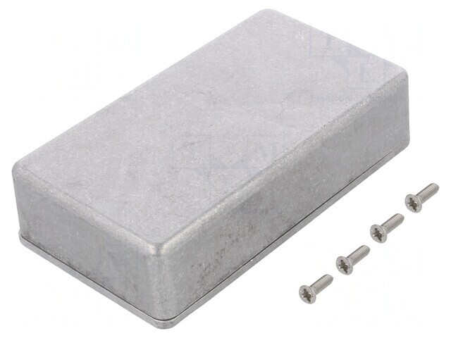 Carcasă Universală Aluminiu Natural 64x115x30mm