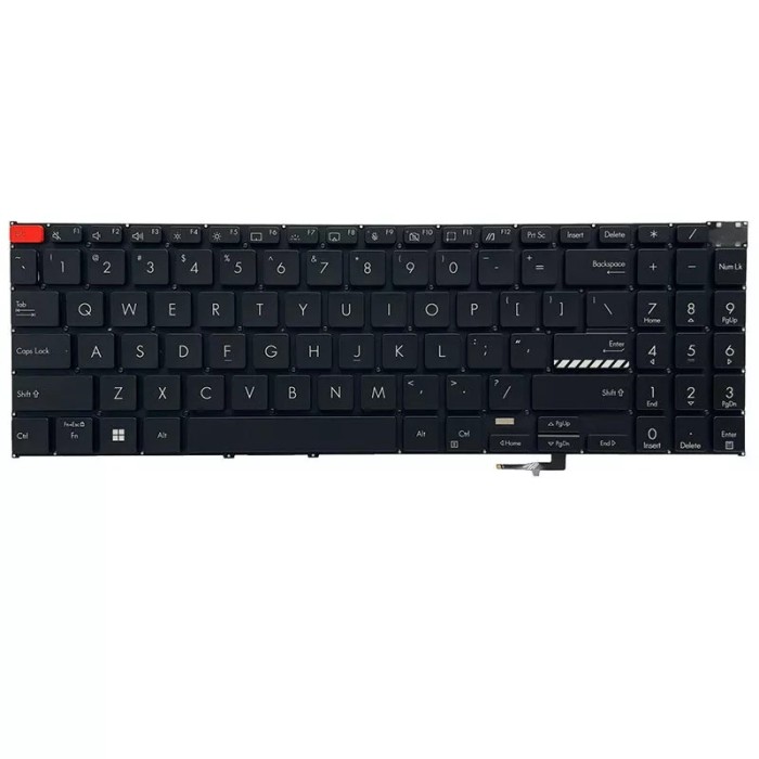 Tastatura Laptop, Asus, VivoBook S 16X M5602, M5602RA, M5602QA, iluminata, neagra, layout US