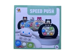 Joc Pop It Hello Kitty, Flippy, consola, joc interactiv, antistres, cu baterii foto