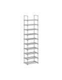Cumpara ieftin Pantofar, Songmics, 20 perechi, Gri, LSA025G02, 30 x 45 x 174 cm