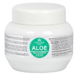 Masca pentru par Kallos cu aloe vera si proteina din lapte, 275 ml