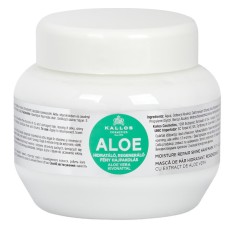 Masca pentru par Kallos cu aloe vera si proteina din lapte, 275 ml foto