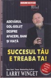 Larry Winget - Succesul tau e treaba ta!. Adevarul gol-golut despre afaceri,, Business Tech