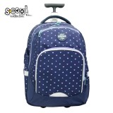 Ghiozdan trolley Urban, HEARTS, 46x34x20 cm &ndash; S-COOL