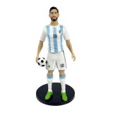 Figurină Lionel Messi Stil C &icirc;n Cutie &ndash; PVC Premium, Design Multicolor cu Detalii Bogate