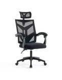 Scaun birou mesh OFF434, ergonomic, rabatabil, cu tetiera, respirabil,100 kg