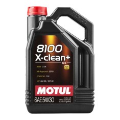 Ulei Motul 8100 X-Clean+ 5W30 5 litri , Performanta premium pentru motoare BMW, VW, Mercedes si Porsche