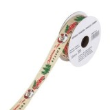 Panglica Decorativă de Crăciun &ndash; Tema Farmă și Brazi, CMCLASS