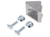 Colțar aluminiu pentru profile 42mm, 10mm lățime cant - FATH