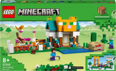 LEGO MINECRAFT CUTIE DE LUCRU MANUAL 21249 foto