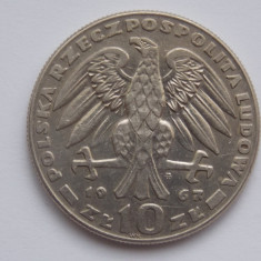 10 ZLOTY 1967 POLONIA-COMEMORATIVA