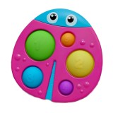 Jucarie senzoriala Pop It Gargarita pentru bebelusi, 12+ luni