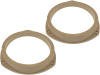 Set 2 distantiere pentru difuzoare auto, 165mm, MDF, Nissan, Opel, Renault -