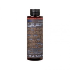 Șampon și gel de duș 2 &icirc;n 1 Korres Athenian Grooming pentru bărbați, 250 ml