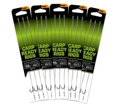 Carp Ready Rigs x 3 - Wide Gape size 4 (25lb) foto
