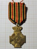 BELGIA - Decorație militară belgiană pentru serviciu &icirc;ndelungat