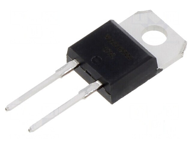 Diodă Schottky SiC THT 650V 20A TO220AC 3uA