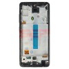 LCD+Touchscreen cu Rama Samsung Galaxy A52s / A528 BLACK OLED DIMENSIUNE ORIGINALA