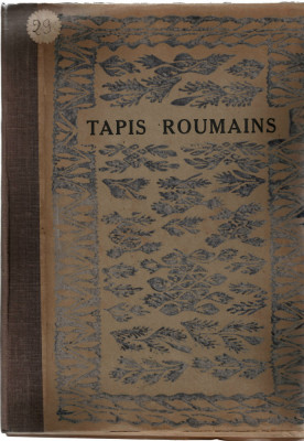 Covoare romanesti - Tapis Roumains - planse color Ed. Art et Couleurs, Paris foto