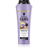Schwarzkopf Gliss Blonde Hair Perfector șampon de păr neutralizeaza tonurile de galben 250 ml