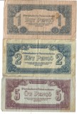 SV * Ungaria LOT 1 - 2 - 5 - 20 - 50 - 100 PENGO 1944 * Comandamentul Armatei Rosii - Ocupatia Sovietica WWII * stare peste medie !