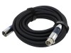 Cablu XLR 3pin 5m negru, Vention