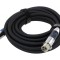 Cablu XLR 3pin 5m negru
