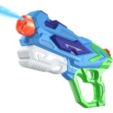 Pistol cu apa pentru copii, flippy, rezervor 900ml, raza de actiune 8m, 6ani+, 4 duze, verde