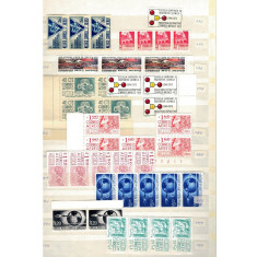 Mexic - Clasor cu aprox. 700 timbre neuzate