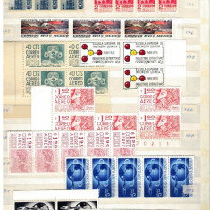 Mexic - Clasor cu aprox. 700 timbre neuzate