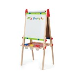 Tabla magnetica dubla cu set creatie, Hape