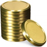 Set 10 Capace Borcan Twist Off 66mm Auriu DNC43336