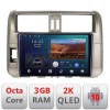 Navigatie Toyota Prado 2010-2013 B-347 Android Ecran 2K QLED octa core 3+32 carplay android auto KIT-347+EDT-E310V3-2K CarStore Technology