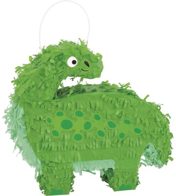 Mini Pinata petrecere model Dinosaur 19 x 20 cm foto