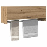 VidaXL Șifonier, Stejar artizanal, 100x32,5x35 cm, lemn prelucrat