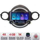 Navigatie Mini 2007-2011 Edotec 4+64 10.5 inch Incell 1K android Wifi 5Ghz gps internet CarStore Technology