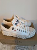 Sneakers Palladium Palla Ace albi, mărimea 38, aproape noi, cu cutie