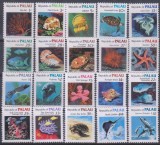 Timbre cu faună marină din Palau