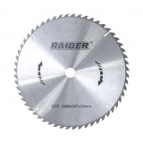 Disc circular pentru lemn Raider 400 mm, 56 dinti, alezaj 30 mm