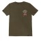 Tricou THTC Mountain Life - Canepa Bumbac - Negru