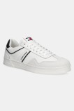 Tommy Jeans sneakers THE GREENWICH LEATHER culoarea alb, EM0EM01571